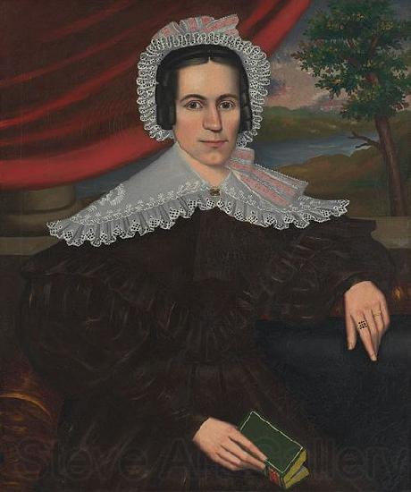 Erastus Salisbury Field Woman with a Green Book Spain oil painting art